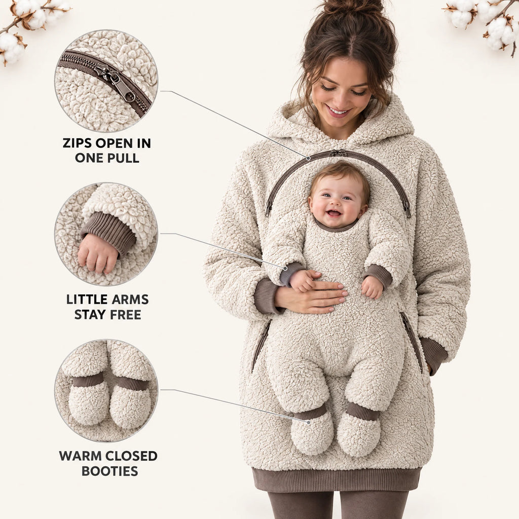 Hands-Free Baby Carrier Hoodie For Mom TH10 171247